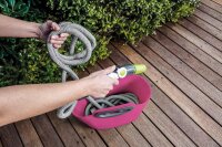 GF Garden, Aquapop 30, ausziehbarer Gartenschlauch im gebrauchsfertigen Set,30M, mit praktischer Aufbewahrungstasche aus Kunststoff, zum Bewässern ...