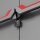 Keter Stilo Kunststoffschrank/Besenschrank, Utility, Dunkelgrau, Schwarz, Rot, 68 x 39 x 173 cm