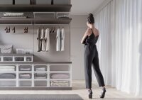 Terry, Aufbewahrungsset mit herausnehmbarer Schublade, transparent, 4 Einheiten