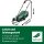 Bosch Akku-Rasenmäher EasyMower 18V-32-200 (1x 4,0 Ah Akku, 18-Volt-System, Schnittkreisdurchmesser: 32 cm, im Karton)