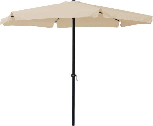Garden Friend o850003/und, Sonnenschirm, Durchmesser von 3 X 2,4 M, gelb