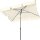 Gardenia Easy, Ombrellone Parasole Balcone Esterno Terrazzo Giardino Beige Crema 200 x 130 con Snodo