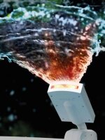 Intex Multi-Color LED Pool Sprayer - Mehrfarbiges LED-Sprühgerät - Für Prism- und Ultra Frame Pools, Weiß