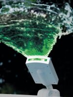 Intex Multi-Color LED Pool Sprayer - Mehrfarbiges LED-Sprühgerät - Für Prism- und Ultra Frame Pools, Weiß