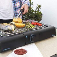 Cecotec PerfectSteak 4200 Way Elektrischer Grill. Tischgrill, Grillrost aus Edelstahl, Höhenverstellbar in 3 Stufen, Fettauffangschale, Verstellbar...