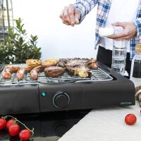 Cecotec PerfectSteak 4200 Way Elektrischer Grill. Tischgrill, Grillrost aus Edelstahl, Höhenverstellbar in 3 Stufen, Fettauffangschale, Verstellbar...