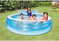Intex 57190NP Swim Center Family Lounge Pool, 229 x 218 x...