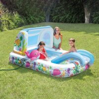 Intex 57447NP - Piscina Gonfiabile Play Center Balena...