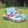 Intex 57447NP - Piscina Gonfiabile Play Center Balena Rosa & Amici, Vinile, Multicolore, 229x147x107 cm