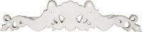 Design Toscano NG306790 Frontone Architettonico da Parete Sirene, Beige, 6.5x100.5x23 cm