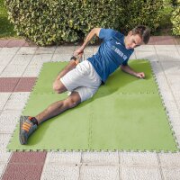Gre MPF819 - Bodenschutz für einen Pool, 9 Stück, Farbe grün, 4,5 mm dick