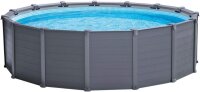 Intex 15Ft8In X 49In Graphite Gray Panel Pool Set