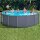 Intex 15Ft8In X 49In Graphite Gray Panel Pool Set