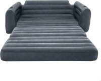 Intex Schlafcouch 66552, Hellgrau, Größe 203 x 231 x 66 cm