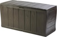 Keter Balkon Aufbewahrungsbox Sherwood, Braun, 270L,...