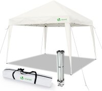 VOUNOT Faltpavillon 3x3m, mit 4 Sandsäcke, Pop Up...