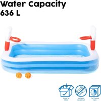 Bestway Family Pool, Basketball, 251 x 168 x 102 cm
