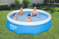 Bestway Fast Set Pool mit Filterpumpe, 305 x 76 cm, blau