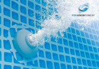 Intex 28604 Krystal Clear Cartridge Filter Pump - Pool Kartuschenfilteranlage - Grau, 2.006 l/h