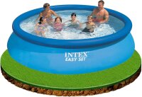 Intex Easy Set Pool - Aufstellpool, Blau, 366cm x 366cm x 76cm