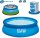 Intex Easy Set Pool - Aufstellpool, Blau, 366cm x 366cm x 76cm
