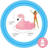 Intex MEGA Flamingo Island, 57288EU, Rosa