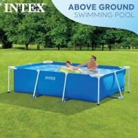 Intex Rectangular Frame Pool - Aufstellpool - 260 x 160 x...