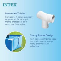 Intex Rectangular Frame Pool - Aufstellpool - 260 x 160 x 65 cm