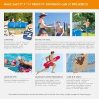 Intex Rectangular Frame Pool - Aufstellpool - 260 x 160 x 65 cm