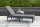 Keter Jaipur Sonnenliege für den Garten mit verstellbarer Rücklehne, klappbare Gartenliege, grau, Liege in Rattanoptik mit Auflage, 187 x 58 x 29 cm