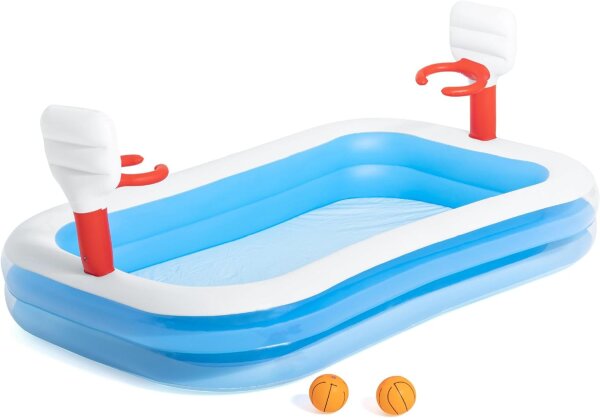 Bestway Family Pool, Basketball, 251 x 168 x 102 cm