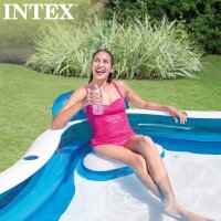 Intex 56475NP - Inflatable Swim Center Family Lounge, 90 x 90 x 26 inches, Multi-color