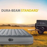 Intex 64114 Luftbett DuraBeamPrestige Queen mit FastFill USB Pumpe