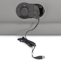 Intex 64114 Luftbett DuraBeamPrestige Queen mit FastFill USB Pumpe