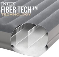 Intex 64114 Luftbett DuraBeamPrestige Queen mit FastFill USB Pumpe