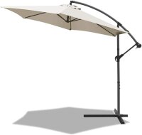 VOUNOT Ampelschirm 300 cm, Sonnenschirm mit...