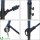 VOUNOT Ampelschirm 300 cm, Sonnenschirm mit Kurbelvorrichtung, Kurbelschirm mit Schutzhülle, Sonnenschutz UV-Schutz, Gartenschirm Marktschirm, Beige