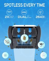 WYBOT Poolroboter Akku für 110 Mins, Vollautomatisch...